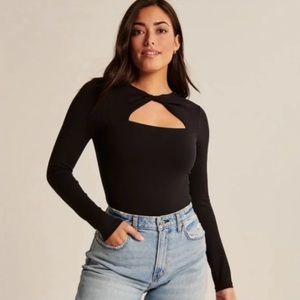 Abercrombie & Fitch Long Sleeve Body Suit